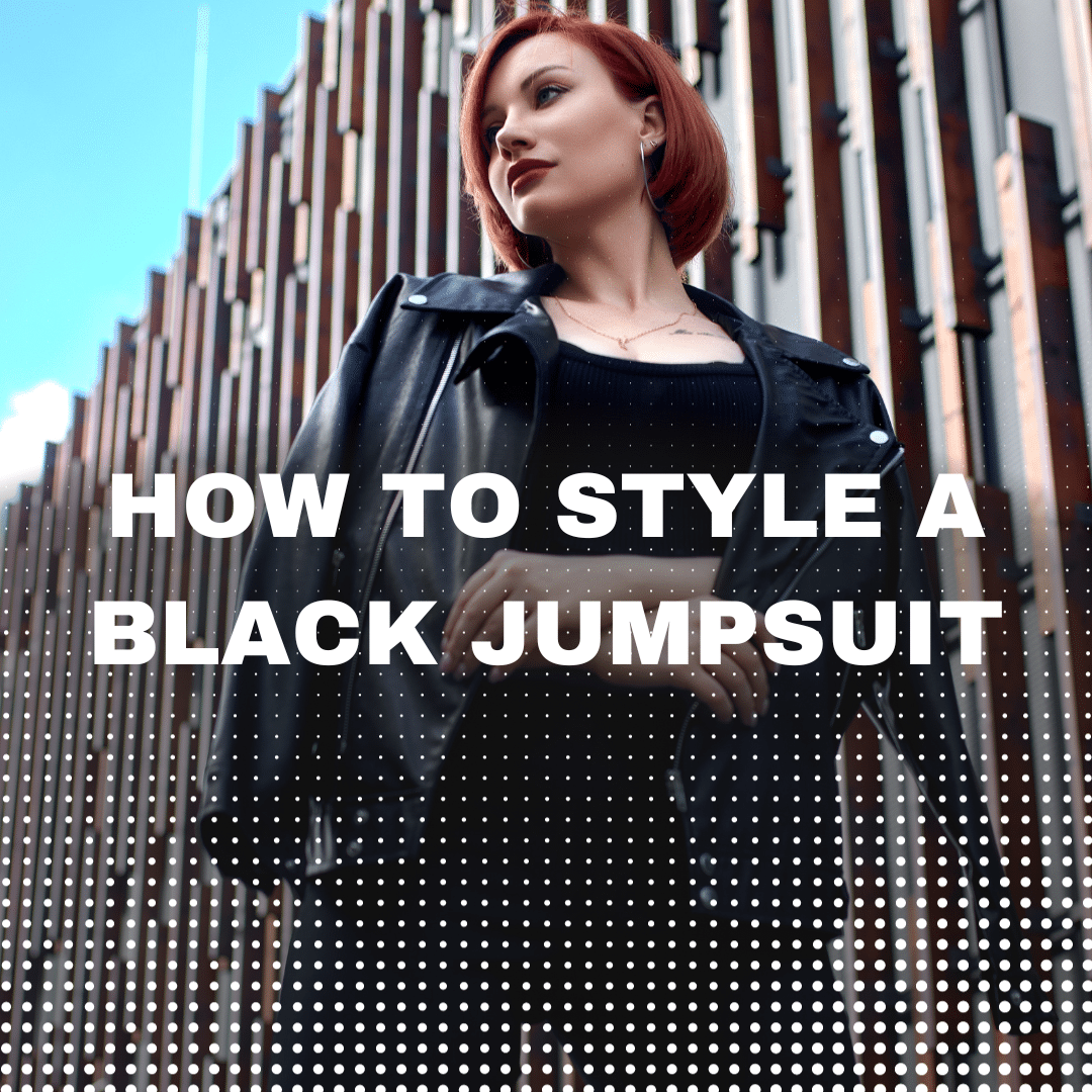 How to Style A Black jumpsuit