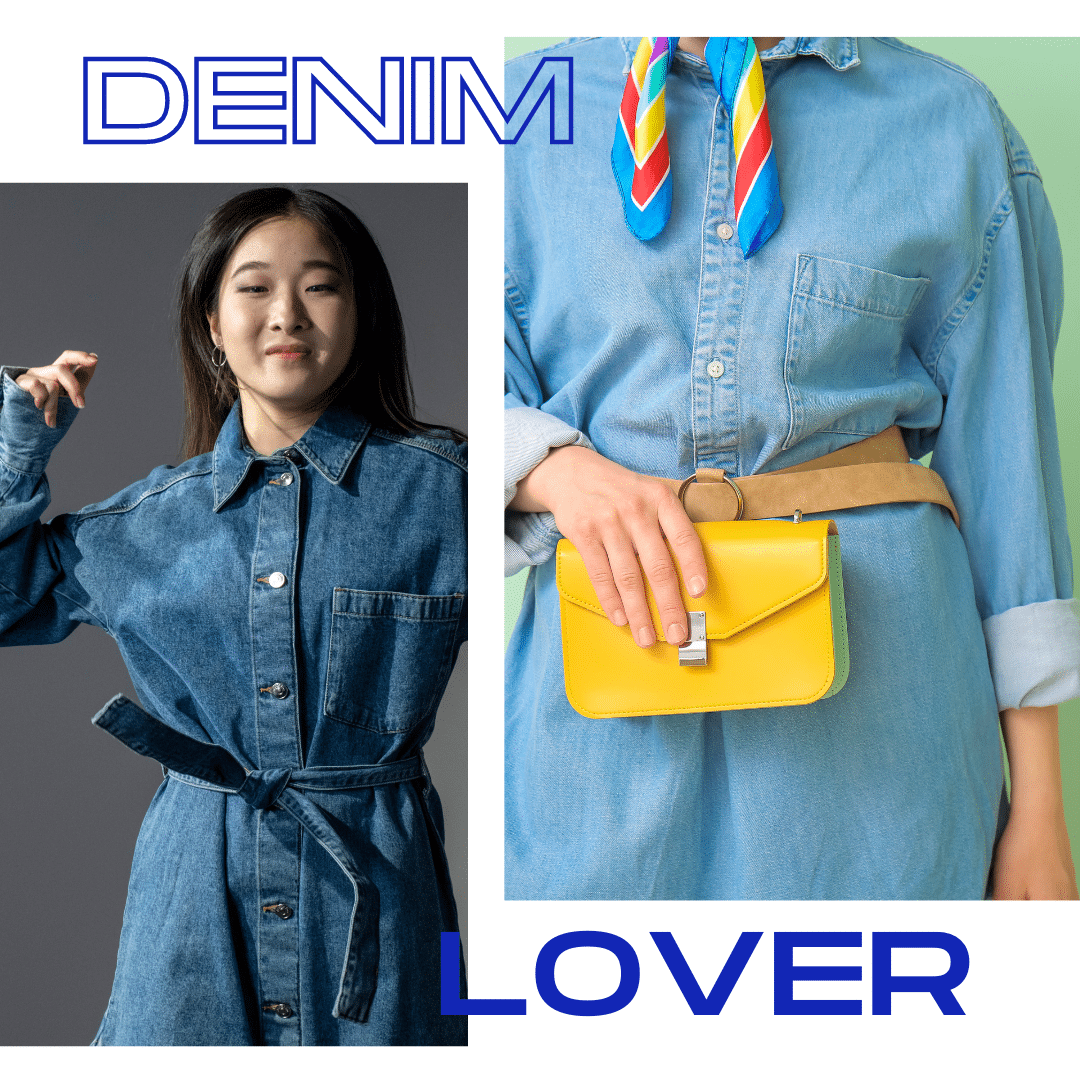 How to Wear a Denim Dress